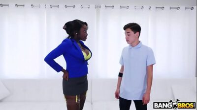 BANGBROS – Juan El Caballo Loco’s Sex Lessons With Black Stepmom Osa Lovely