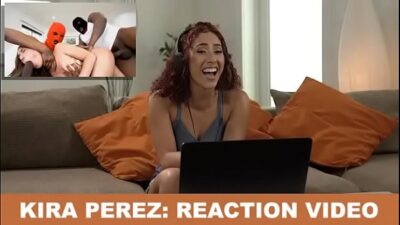 BANGBROS – Kira Perez Watched Her Own Porn Movies And It Was Totally Cringe (Reaction)