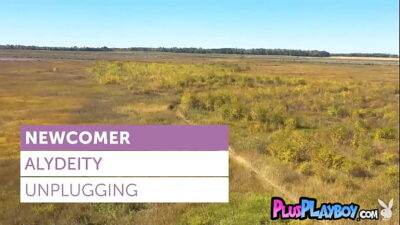 Perfect ass ebony MILF babe Alydeity posed in lingerie and sexy stockings